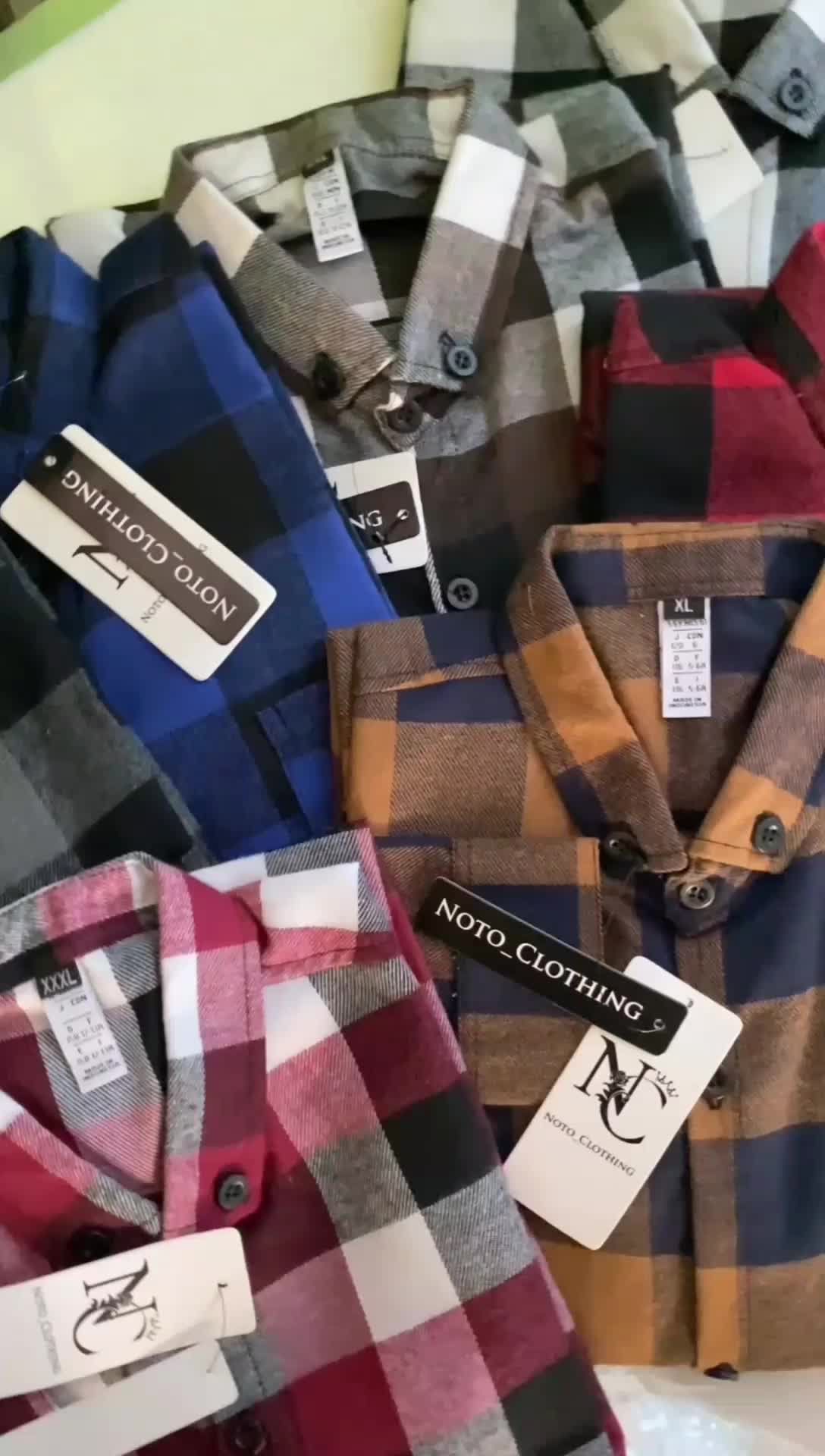 Baju Kemeja Flanel Anak Laki-laki Dan Perempuan USIA 4-12 Tahun Impor Lengan Panjang - Fashion