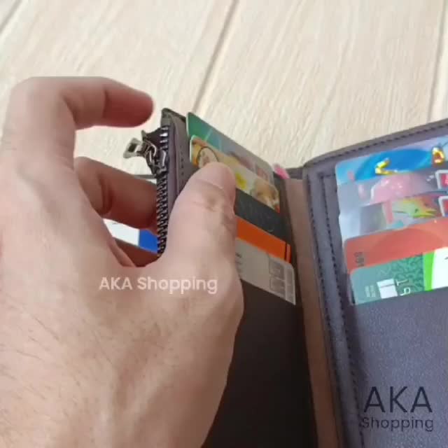 [DPG DP09] Dompet Panjang Lipat Universal Pria Wanita | Kulit Import Quality | Dompet Uang Kartu