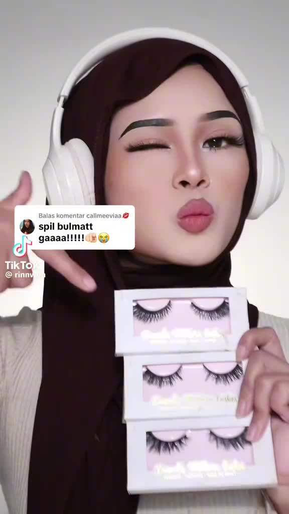 806 - BULU MATA PALSU ARABIAN LATINA LOOK TERBARU WINGED CAT EYE Faux Mink Eyelashes Fake Lashes Soft Natural long Full Strip Lashes Eyelash Extension Bulumata