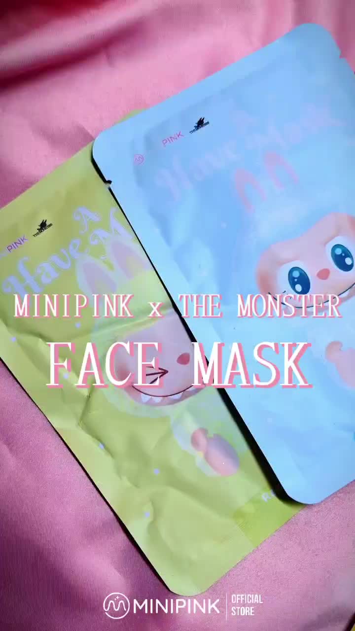 MINIPINK The Monster Facial Sheet Mask Blindbox Random Variant Series MP027