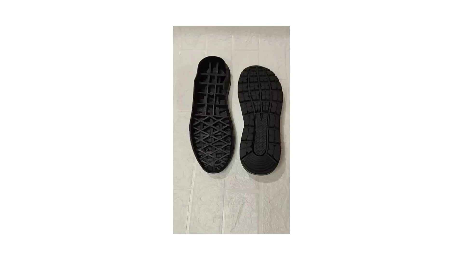 Sol Sepatu Outsole Sepatu Pria OlahRaga Custom Universal Bahan TPR Hitam Odrey MAESTRO 10 Size Besar