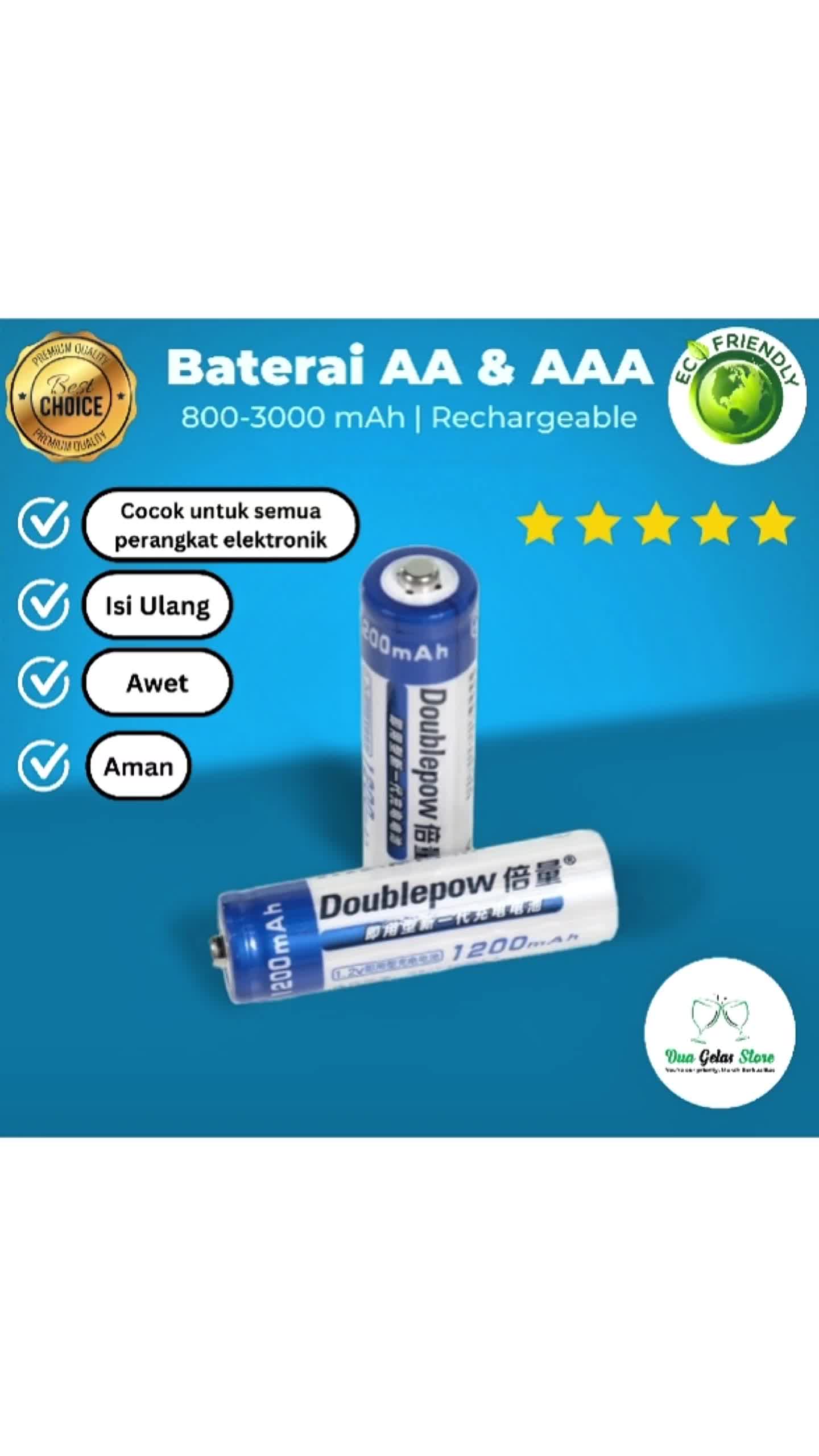 Baterai Cas AA AAA Rechargeable Bundling 3000mAh 1200mAh 800mAh 1250mAh 900mAh Charger Jam Plastik Colokan Merah