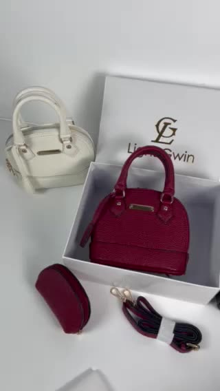 Tas Selempang Wanita Alma Mini Kulit Sintetis + Dompet Gratis - Ukuran 19x10x16cm(plusbox)