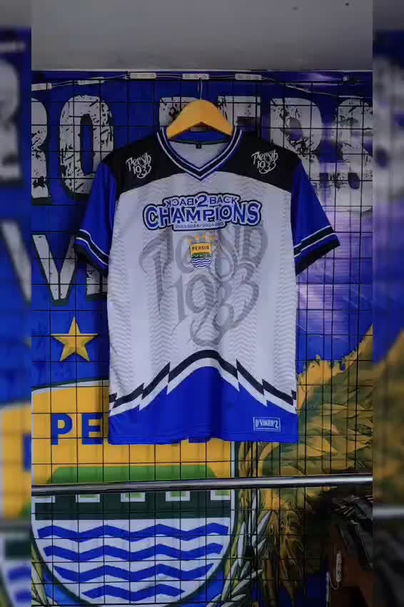 BEST SELLER JERSEY PERSIB CHAMPIONS BACK 2 BACK 2025 LOGO TIMBUL 3D RUBBER