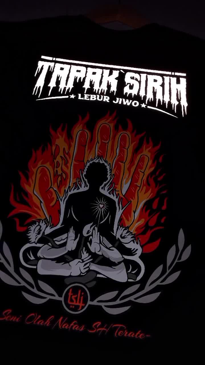 KAOS PSHT 24s TAPAK SIRIH TSLJ VOLT II REFLECTIVE Distro Nyaman Sablon Tebal Stiker Formal Katun Unik Pria Oblong Simple Standar Combed Keren Aesthetic Dewasa Custom Baju Tshirt Printing Digital