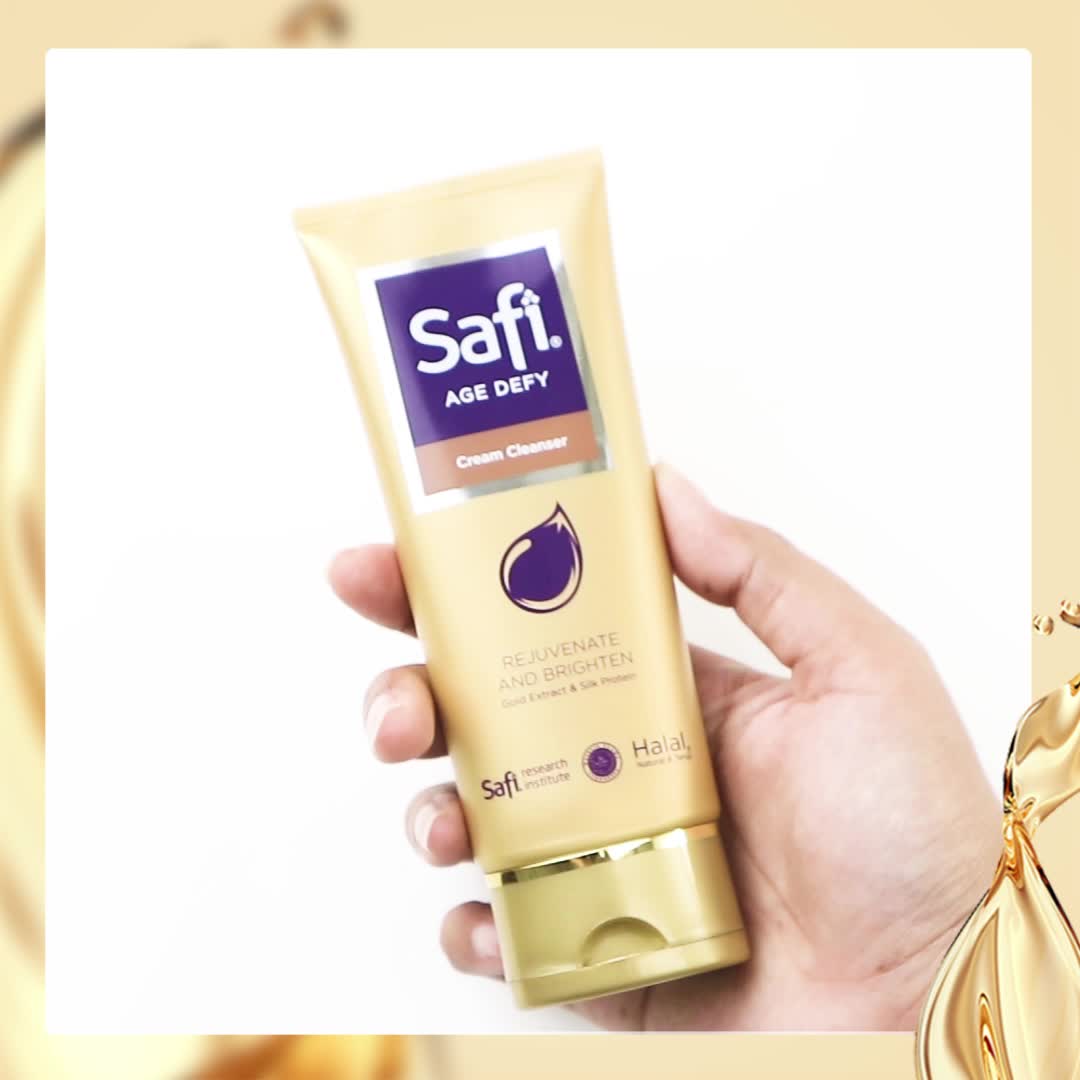 SAFI - Age Defy - Cream Cleanser - Pembersih Wajah Anti Aging