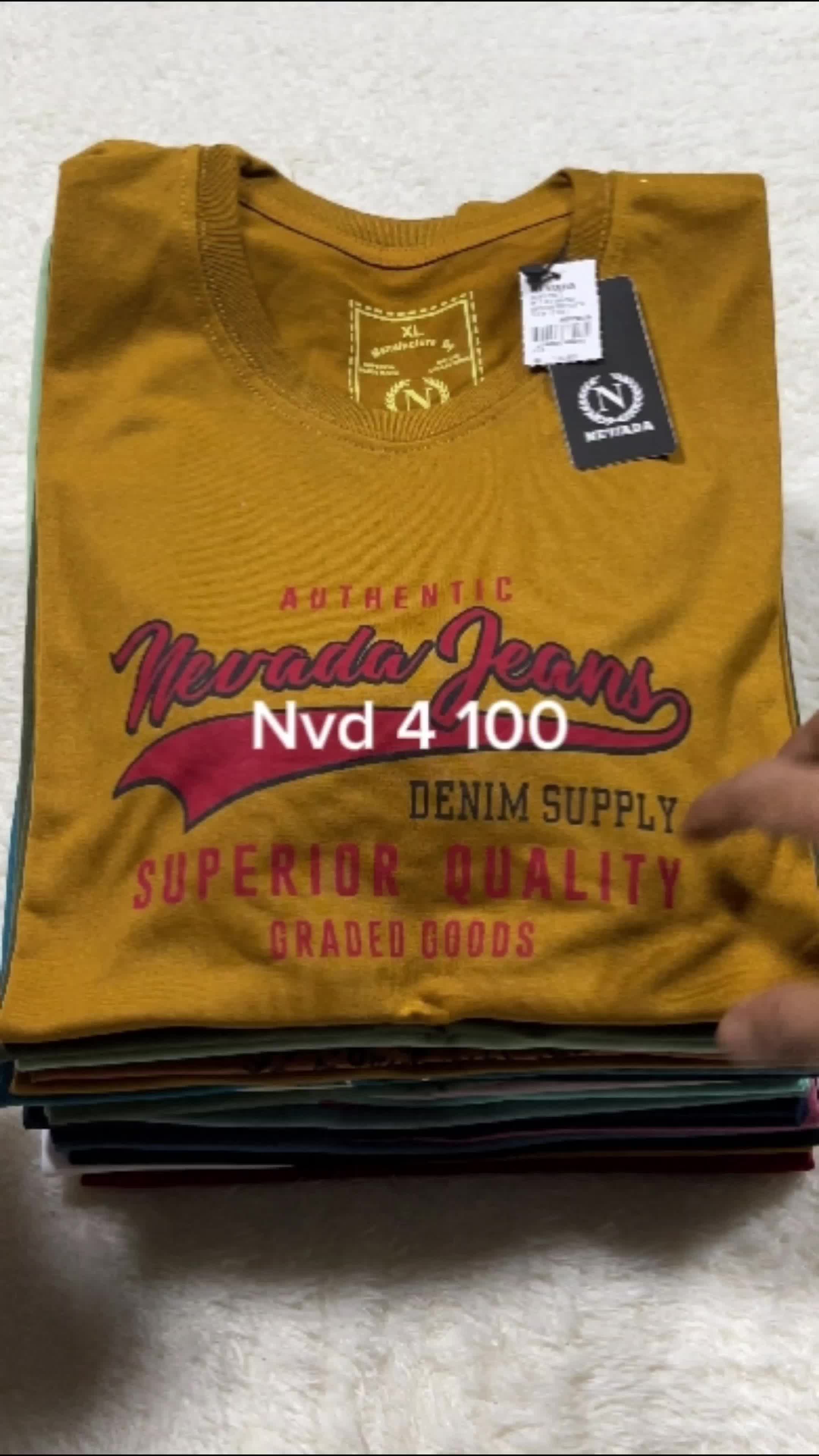 Paket 6 pcs 150rb Atasan Baju Kaos Oblong Distro Cowok Dewasa Keren Casual Unisex Bahan Semi Katun Lengan Pendek Motif Sablon Terbaru Brand Newada
