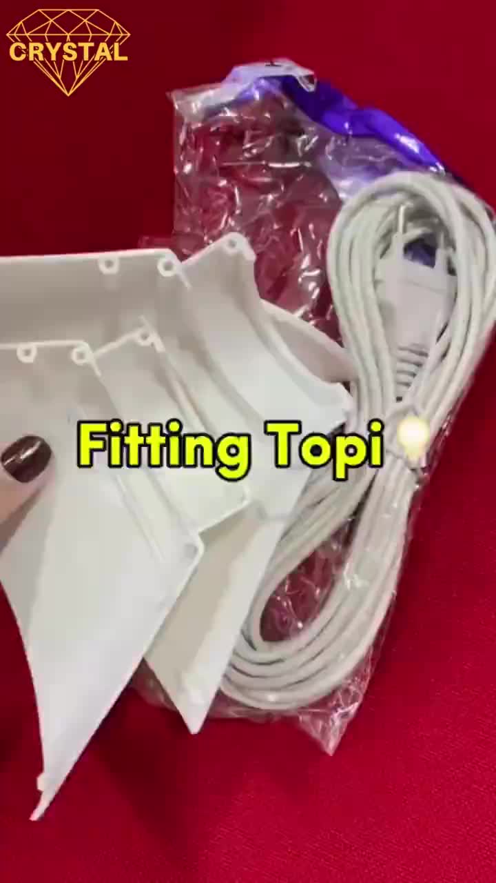 Fitting Lampu Gantung E27 Putih 5 Meter dengan Switch ON/OFF & Kabel 3M/5M untuk Rumah dan Fitting Merah Saklar
