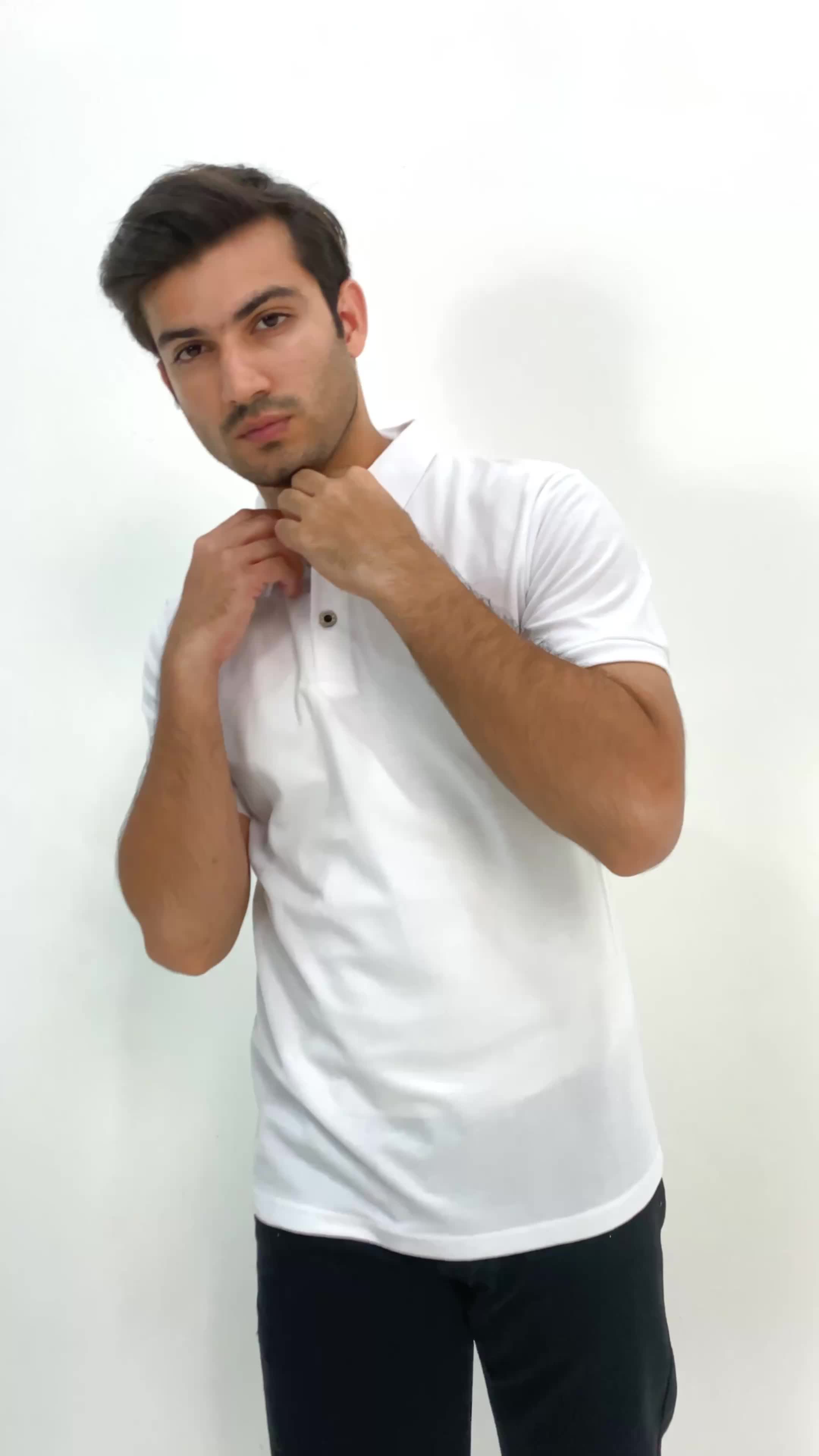 PARAQUE kaos polo pria wanita dewasa basic simple dengan desain kerah kemeja adem dan nyaman banyak warna dan ukuran lengkap