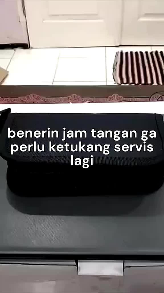 Perlengkapan Alat Perbaikan Tool Service Servis Pembuka Jam Tangan Arloji Watch Obeng Set Komplit