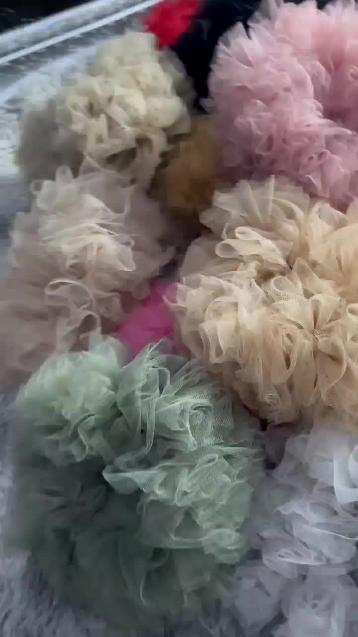 Scrunchie Almushoffa Ikat Rambut Premium Karet - Nyaman dan Ringan Dipakai
