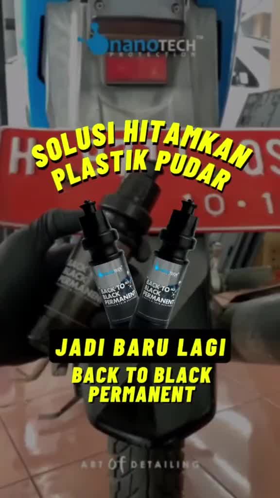 BACK TO BLACK PERMANENT / Plastic & Trim Restorer