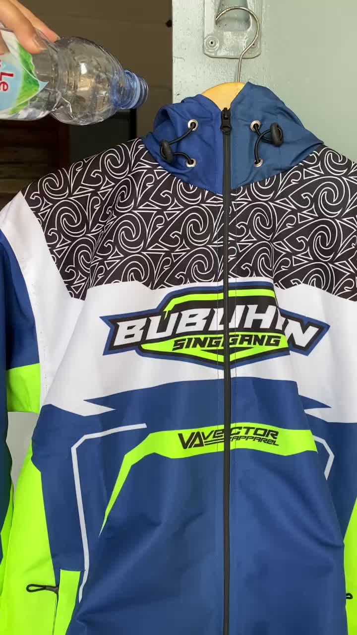 JAKET RACING TASLAN WATERPROOF CUSTOM SESUAI PERMINTAAN