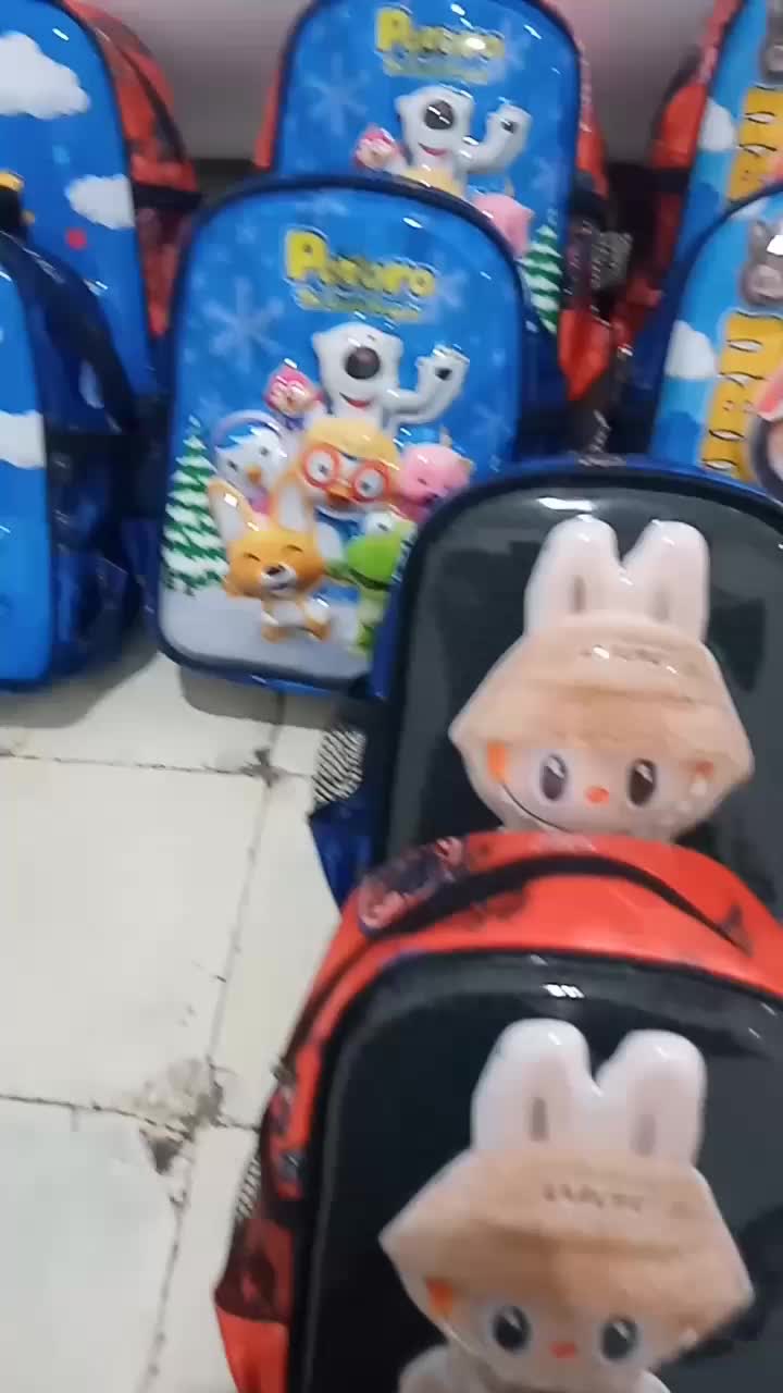 TAS ANAK PAUD RANSEL SEKOLAH LAKI-LAKI KARAKTER 3D TIMBUL BERLED USIA 1-3 TAHUN FASHION