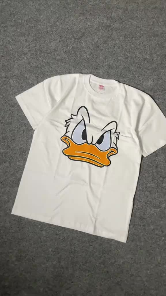 Makeyoushine X Generasi90 Baju Kaos Disney Donald Duck T-Shirt Men Graphic Tshirt  - Baju untuk Pria wanita Unisex Cotton Combed 24s Dewasa Tangan Pendek Kaos bisa untuk Laki Laki Perempuan Cewek Cowok & Baju Distro Vintage Retro Classic