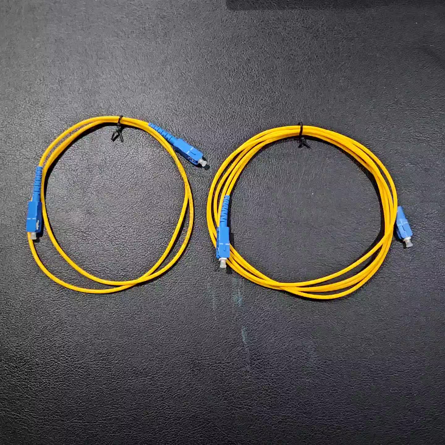 Patch Cord SC UPC Kabel FIBER OPTIC Single Mode 3MM 1M 2M