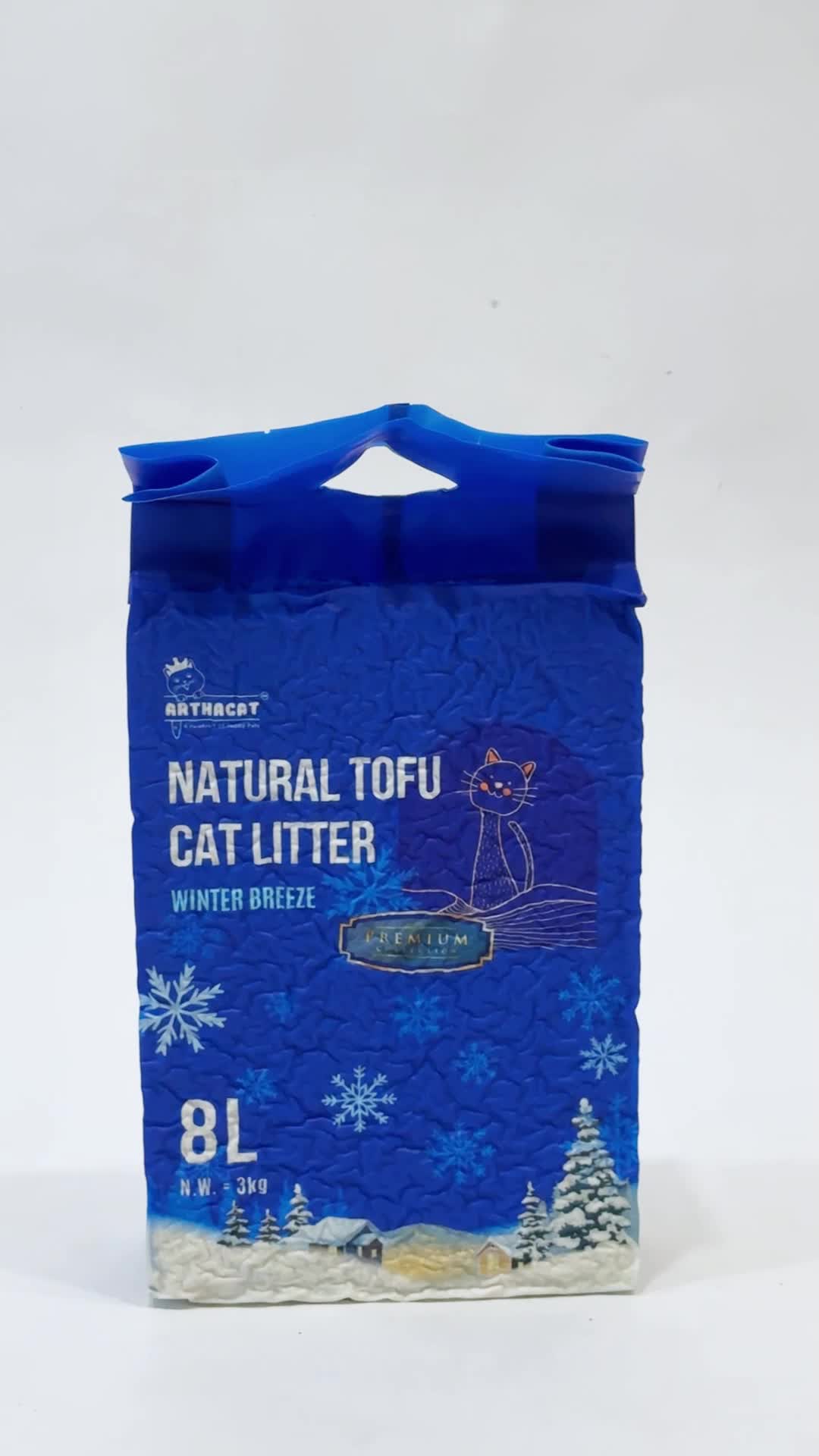ARTHACAT PASIR TOFU KUCING 8L – PREMIUM ARTHACAT TOFU LITTER – PASIR KUCING WANGI