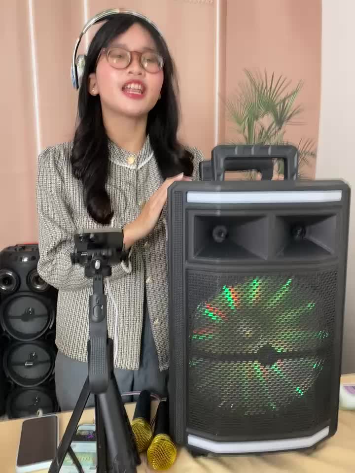 Plastik Speaker Bluetooth Tws  Ponsel  12 Inch Karoke Portable SZ1219Wireless Lucu Portabel Luar Ruangan  Led Speaker Nirkabel Adaptor speaker  huper 12