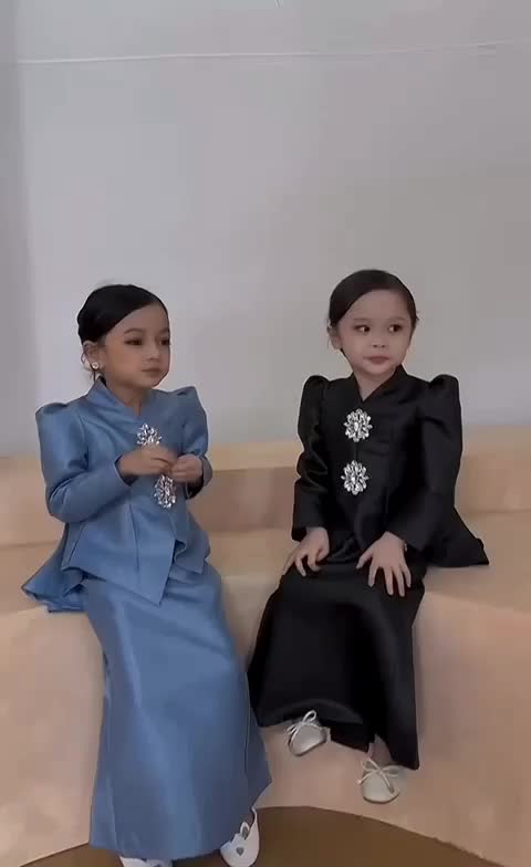 Azura Kurung Melayu Anak Oneset Anak Free Scrunchie Ikat Rambut Setelan Malayu