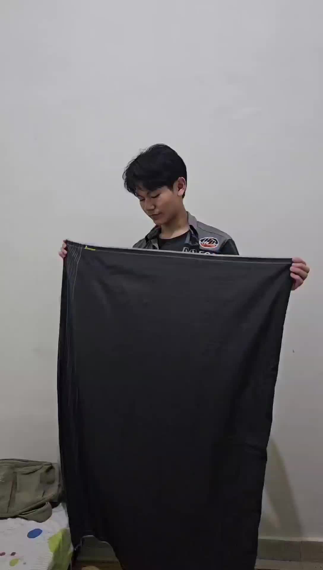 Sarung travel sholat  dan sajadah travel dengan pouch kanvas Muslim Tasbih Semua musim Gold