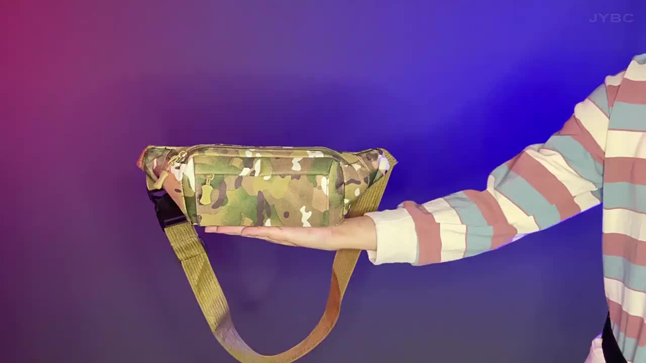 [UNI 048] SPORT WAISTBAG | CANVAS SLING BAG | TAS PINGGANG ARMY