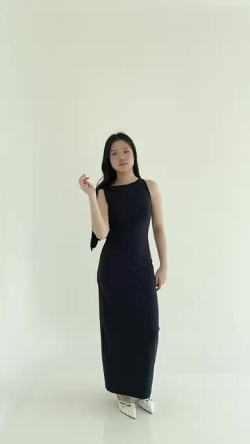 Blair Scuba Dress | REVÉRIE | Basic Dress | Dress Stretch Ribbon Panjang Wanita Multiways Boat Neck One Shoulder Summer Dress Party Gaun Formal Nyaman dress panjang Pesta Hitam