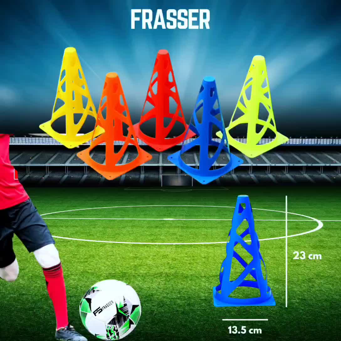 Cone Kerucut Marker Latihan Olahraga  Futsal Skate Sepak Bola Frasser BN2CNS 02