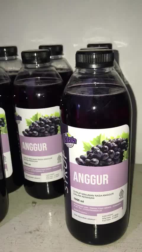 Sirup Salted Caramel Syrup Nabata Food 1 Liter | Sirup Rasa Salted Karamel 1000ml Minuman Cafe