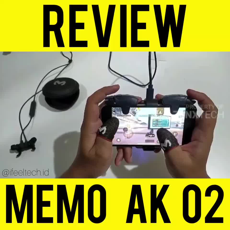 Original Memo AK02 Automatic Firing Trigger L1 R1 With 50 mAh Battery Original
