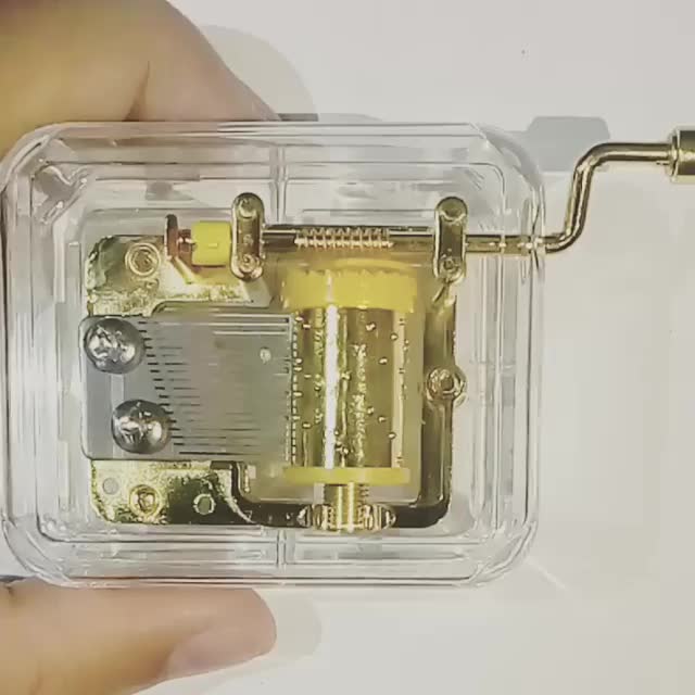 [Happy Birthday] Acrylic Manual Music Box Ulang Tahun