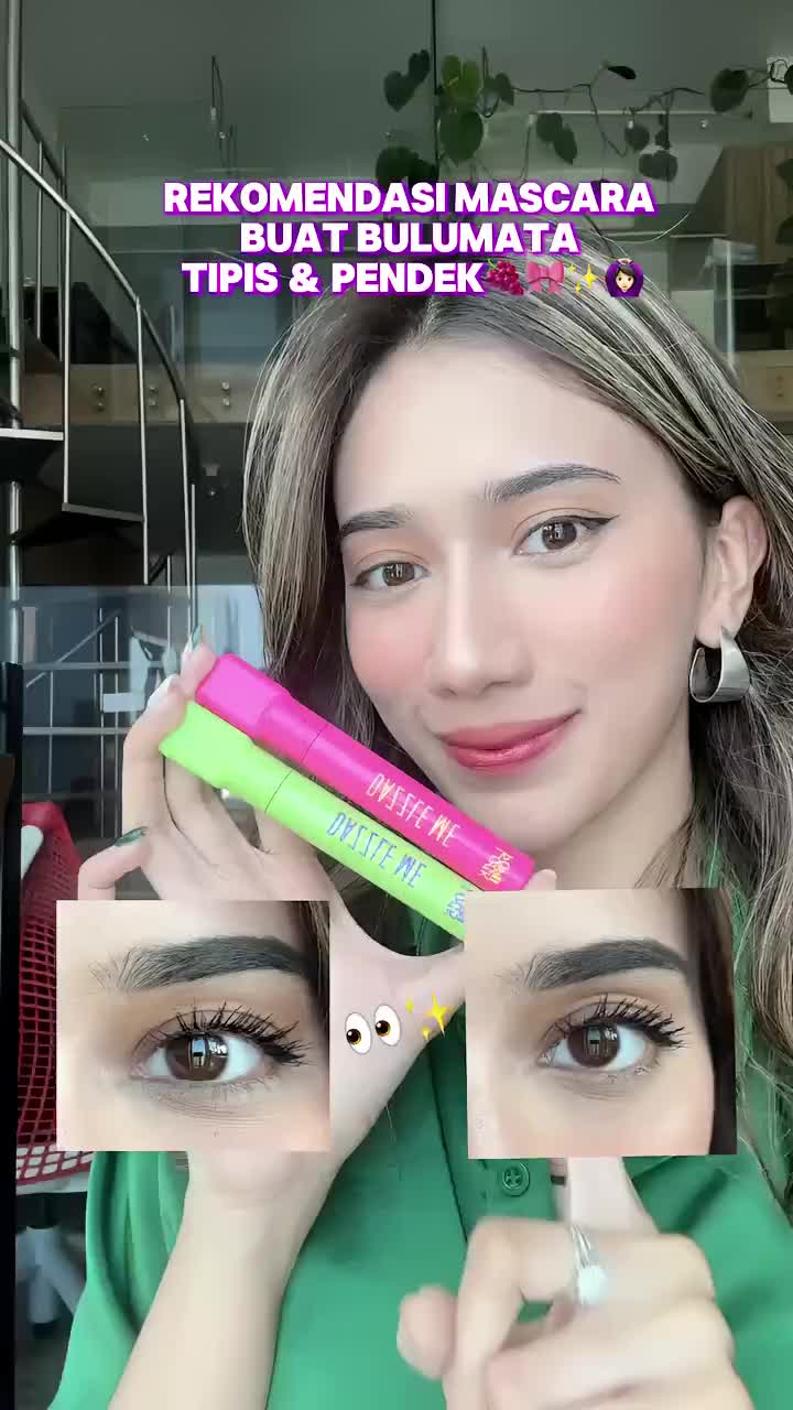 SK.SHOPKHU.[NEW LAUNCH] DAZZLE ME Lock & Pop! Duo Mascara Series VoluMAX-ing and LongLASH-ting Mascara Smudgeproof Transferproof