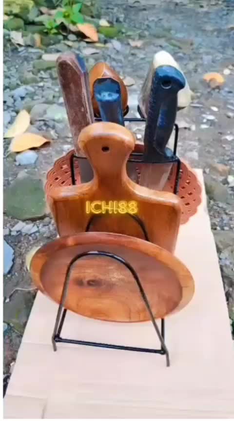 Rak Cobek /Rak Dapur / Tempat Pisau / Tempat Piring / Rak Besi Holder Knife Multifungsi
