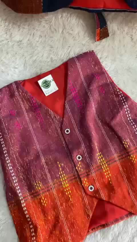 Vest Ulos - Rompi Anak - Rompi Ulos Batak - Anak-Anak Dan Dewasa / S N Fashion