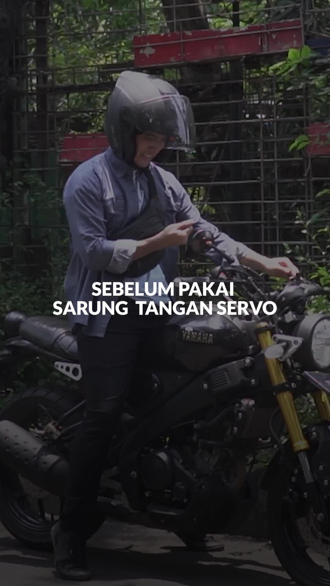 Sarung Tangan Motor SERVO 05 MAVERICK Touchscreen Riding Gloves