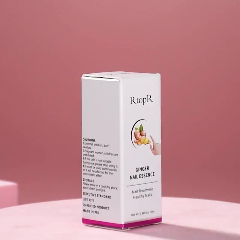 RtopR Ginger Nail Essence Minyak Perbaikan Kuku dan Menyehatkan Kuku Terbebas Dari Kutikula 10 ml