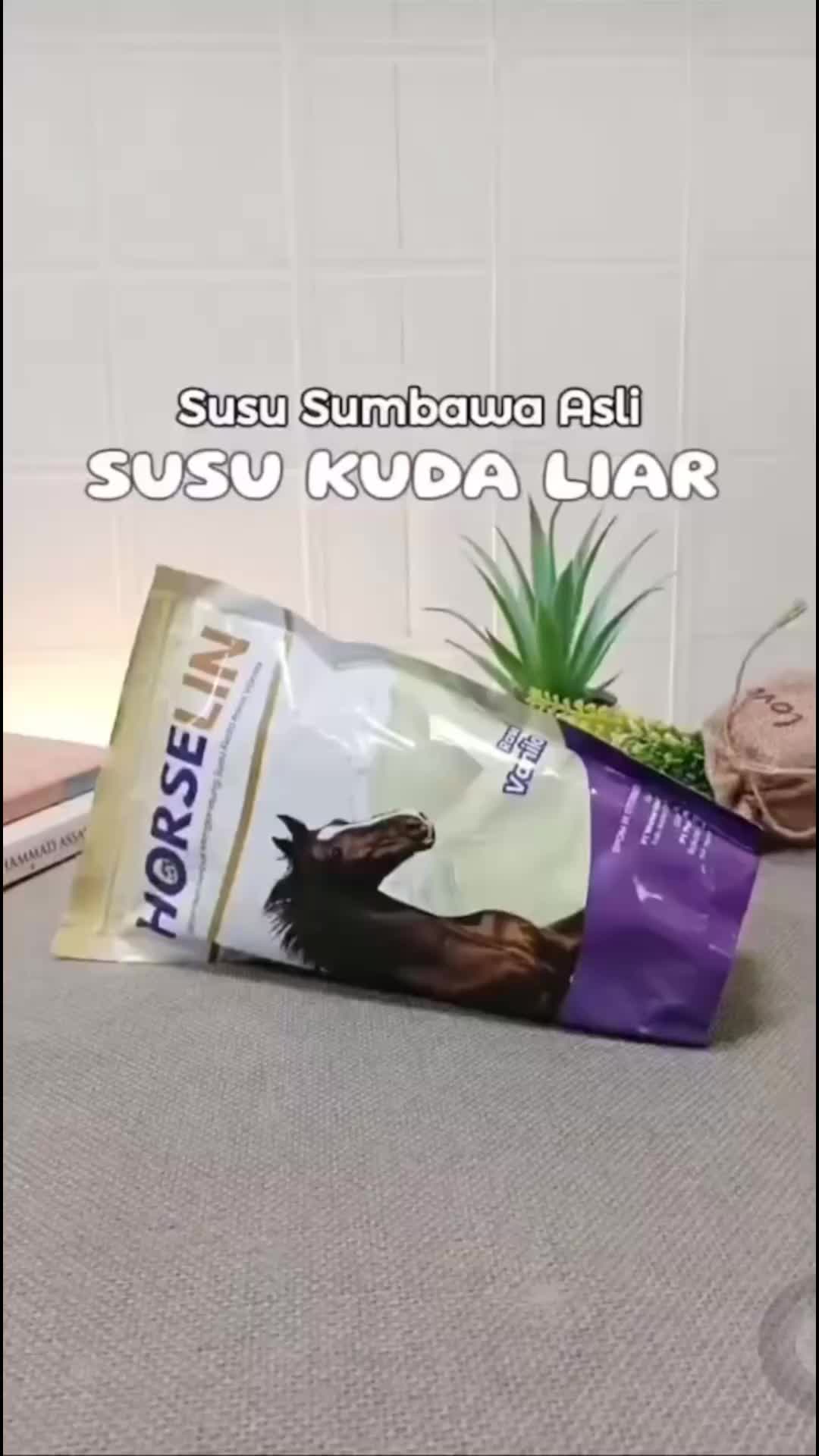 Horselin Susu Kuda Asli 100% Original Vitamin Kesehatan Tulang dan Sendi Terbaik Rendah Gula