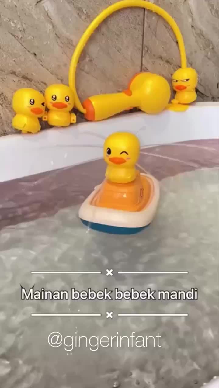 Mainan bebek mandi anak mainan anak bebek mandi