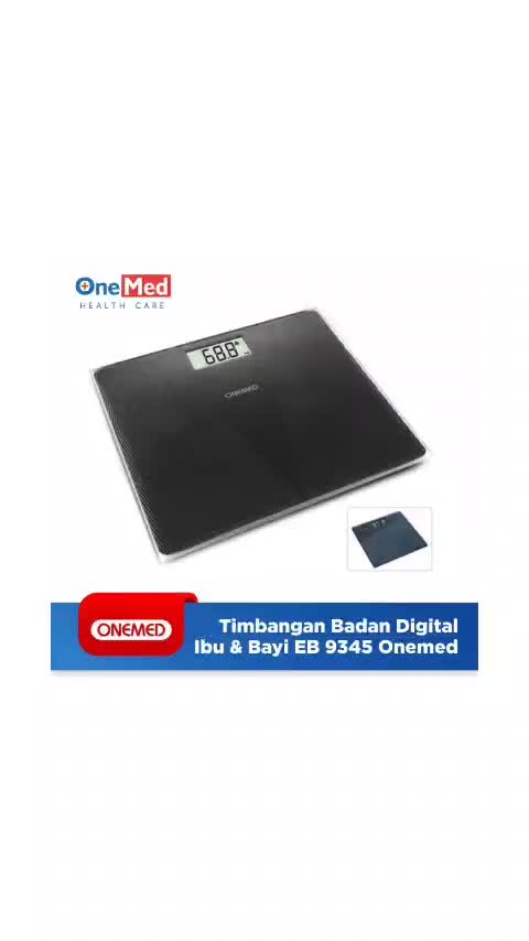 ONEMED - Timbangan Badan Digital Ibu & Bayi EB 9345 Onemed | TIMBANGAN