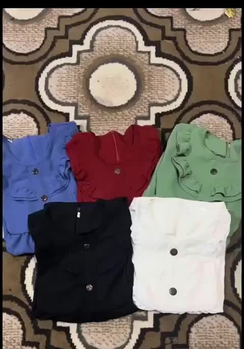 Gamis Anak Perempuan Bahan Crinkle Airflow premium Nyaman Muslim Cewek Simple Model Terbaru  Girls' Islamic Clothing baju lebaran Wanita