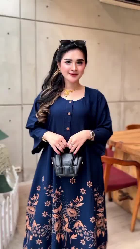 DASTER CHIBI RAYON JUMBO BUSUI LENGAN 3/4 TRENDS KEKINIAN LD 120 DASTER MOTIF WANITA HAMIL TERLARIS