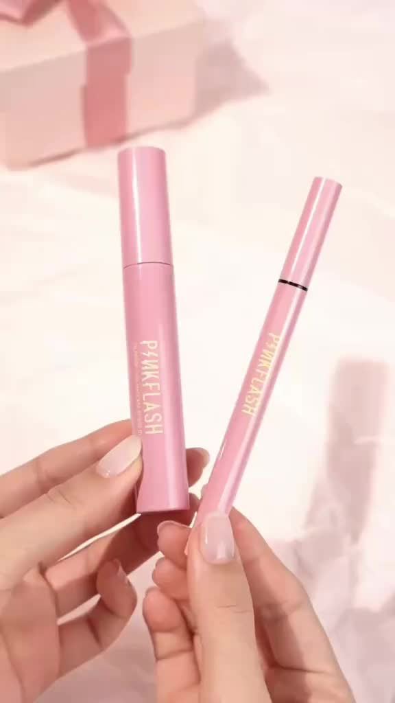PINKFLASH Bundling Special Paket Makeup Mata Mascara + Eyeliner #OhMyLine Bundle Set Volumizing Waterproof