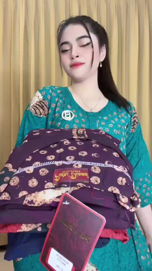 Live Sale Daster & Gamis Kode { D } - Gaun Wanita Casual Rayon JF.Models - Batik, Motif, Muslim, Katun Dress