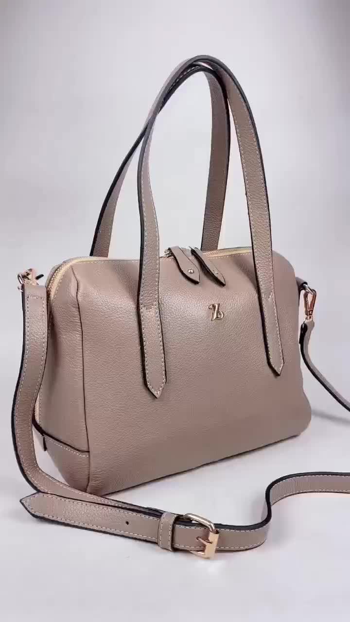 Tas Kulit Wanita ZHR / Tas Selempang Wanita Bahan Kulit Sapi Asli Garut Z-QUINCY