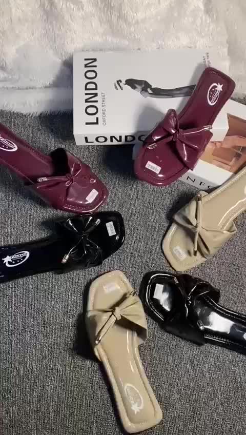 priamaya_STORE sandal teplek wanita selop wanita simpel Flat