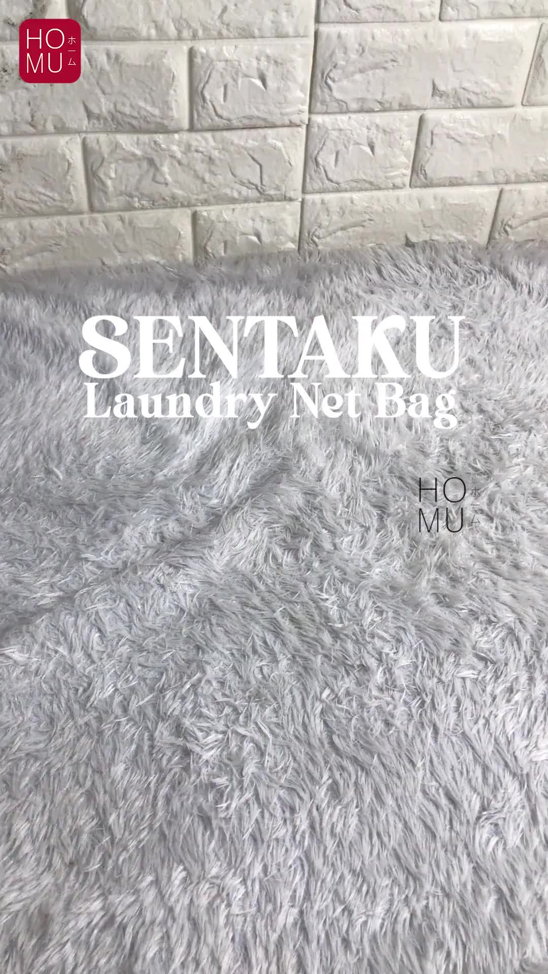 HOMU SENTAKU 6 PCS Laundry Net Bag Kantong Jaring Pelindung Cuci Baju
