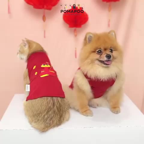 POMAPOO - Baju Kucing dan Baju Anjing Year Of Snake Tank