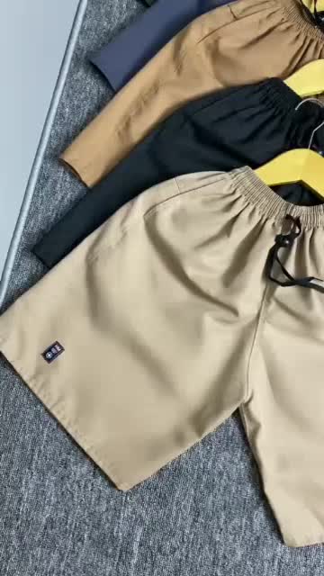 Paket Hemat 100 Ribu 5 Celana Pendek Boardshort Pria Distro Pinggang Karet Kolor Melar COD Katun Cuci Kering S
