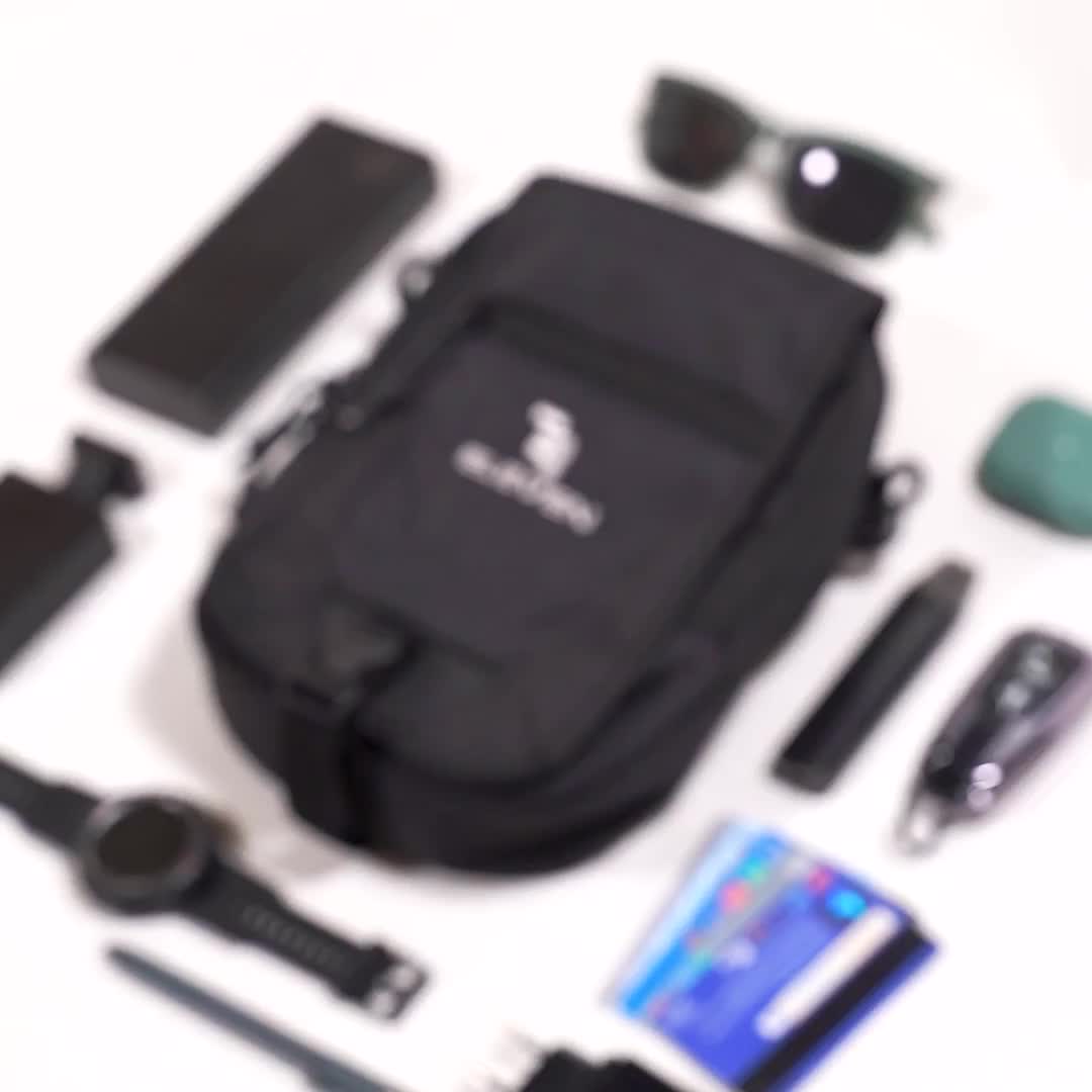 ELEVEN Tas Selempang Pria Wanita Cyber Multi Compartement Dan Organizer Tas Travelpouch