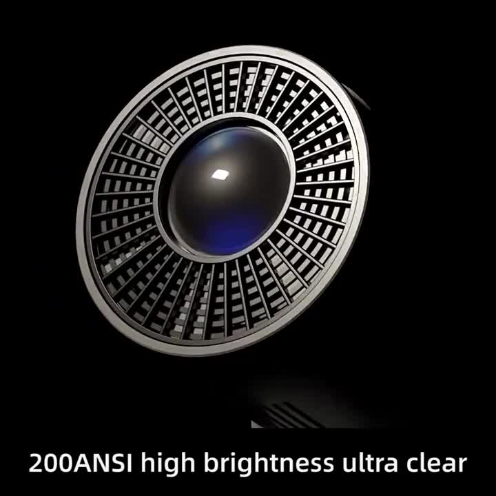 [COD]XHFM Smart Proyektor Hy300 Expose  Android 11.0 Bluetooth WIFI  HD Mini LCD Proyektor Telepon Wireless Smart Proyektor 8000 Lumens Jam proyektor bluetooth tidak jarak lemparan jauh pro yekt or tidak 3000:1 proyektor film di kamar projector