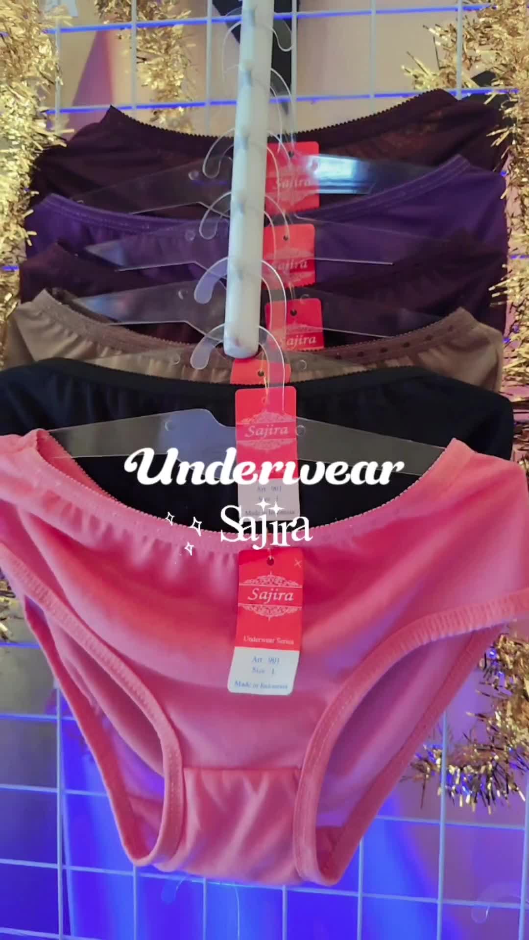 Celana Dalam Wanita SAJIRA 901 Brief Premium Katun Karet Pendek - Motif Warna Lucu Polos (Anak & Remaja) celana dalam perempuan Cewek